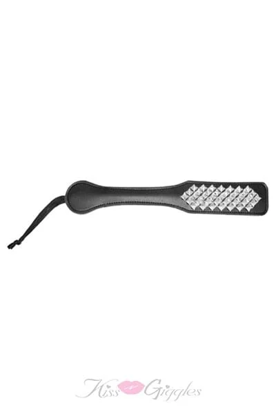 Sex And Mischief Studded Paddle - Black
